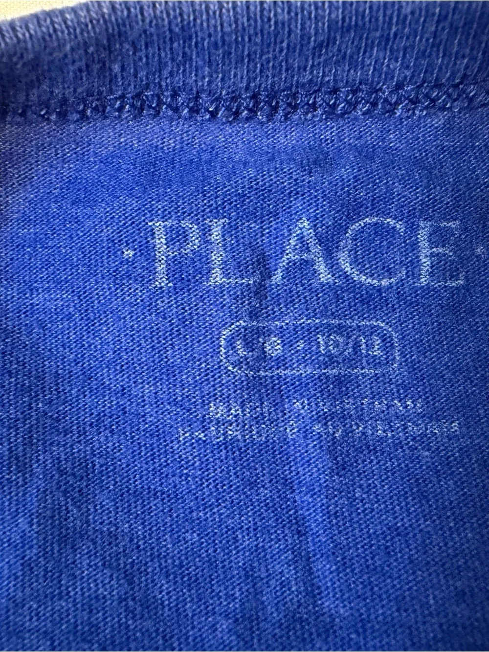 The Children's Place Royal Blue Gamer Tee with Tan Chinos Set